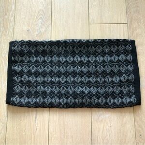 Melissa Nepton Designer Wool Geometric Design Bandeau Top